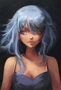 Image result for Blue Haired Girl Digital Art