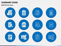 Image result for Overview Summary Icon