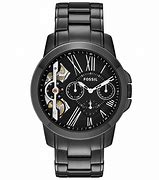 Image result for Black Fossil Watches for Men