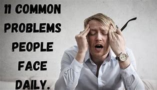 Image result for Common Problems of Individuals