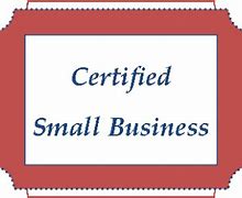 Image result for Certified Small Business