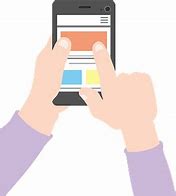 Image result for Smartphone Texting Clipart