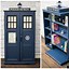 Image result for Doctor Who Tardis Bookshelf