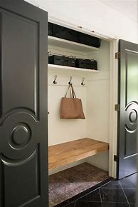 Image result for Coat Closet Remodel