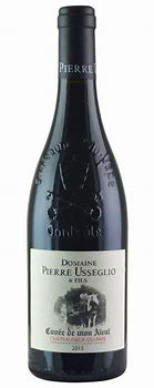 Image result for Pierre Usseglio Chateauneuf Pape Cuvee mon Aieul