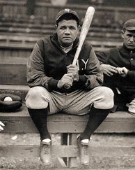 Image result for Babe Ruth Vintage Print