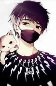 Image result for Cute Anime Boy with Cat Mask