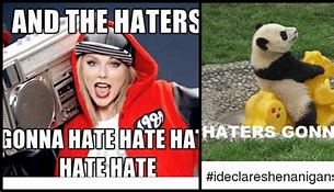 Image result for Haters Going to Hate Meme