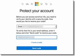 Image result for Microsoft Account Security Code