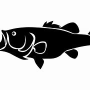 Image result for Printable Bass Fish Silhouette