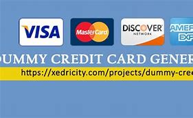 Image result for Random Credit Card Generator