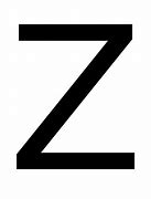 Image result for Bold Letter Z