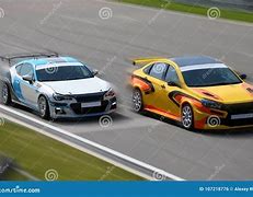 Image result for Two Cars Racing