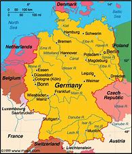 Image result for Country of Germany Map