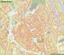Image result for Chartres France Map