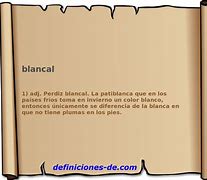 Image result for blancal