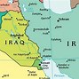 Image result for Iran and Iraq Map