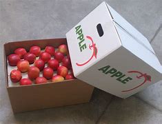 Image result for Box Apple Fruit Design