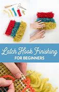 Image result for Latch Hook Instructions with Pictures