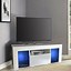 Image result for Gloss White TV Stand with Stain