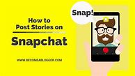 Image result for How to Post a Picture On Your Snapchat Story