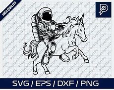 Image result for Unicorn Astronaut SVG