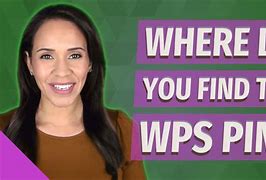 Image result for HP WPS Pin Location