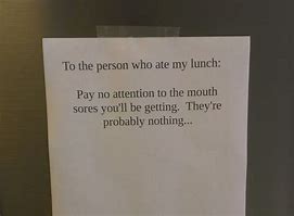 Image result for Funny Notes to Leave Co-Workers