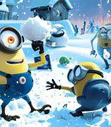 Image result for Minions Snow Day