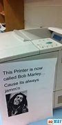 Image result for Funny Printer Messages