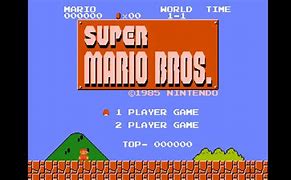 Image result for Super Mario Bros Start Screen