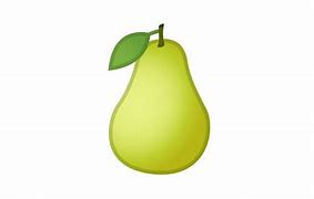 Image result for Pear Emoji