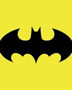 Image result for Yellow Outline of Batman Logo