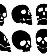 Image result for Skull Silhouette