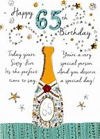 Image result for Happy 65th Birthday Clip Art
