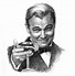 Image result for Great Gatsby Champagne Glasses Drawing