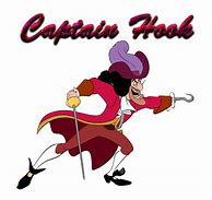 Image result for Captain Hook Clip Art Black and White