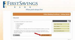Image result for First Savings Bank Login