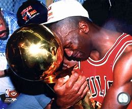 Image result for Michael Jordan NBA Championship Trophy