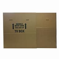 Image result for Curved TV Moving Box