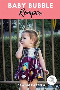 Image result for Baby Bubble Romper Sewing Pattern