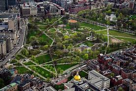 Image result for Boston Common Aerial