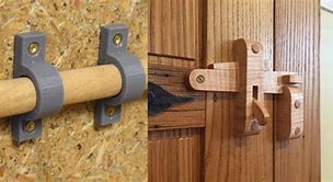 Image result for DIY Wooden Door Lock