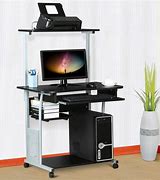 Image result for Table with Laptop and Printer
