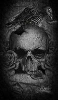 Image result for Dark Gothic Skulls
