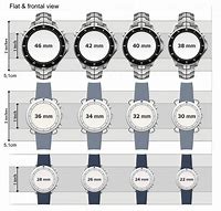 Image result for 36Mm vs 40Mm Watch On Wrist