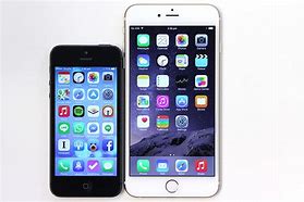 Image result for iPhone 5 Next to 6