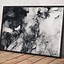 Image result for Black and White Acrylic Painting