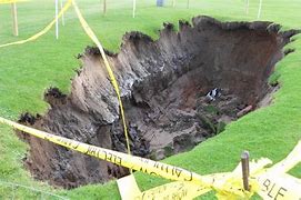 Image result for Sinkholes On the Martin's Creek PA