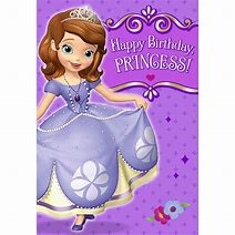 Image result for Disney Princess Birthday Card
